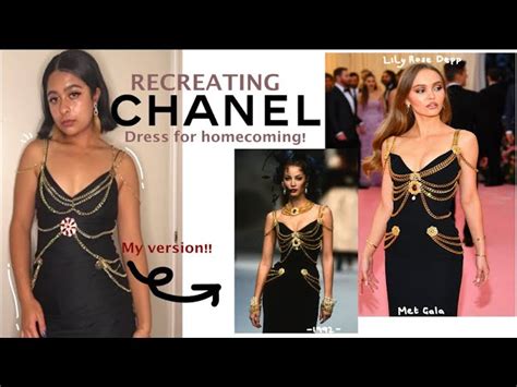 1992 chanel dress|lily rose depp dress dupe.